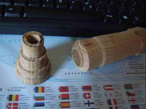Teil für Nadelbox vorgedrechselt