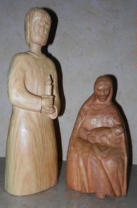 Maria aus Kirsche<br />Josef aus Linde